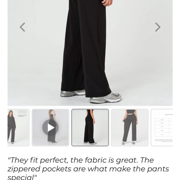 ninepine Asana Relaxed Straight Pant FREE SHIPPING - Picture 3 of 8